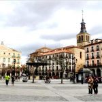 Gincana con tablets _Plaza Mayor de Segovia